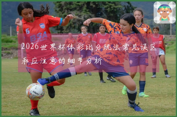 2026世界杯体彩比分玩法常见误区和应注意的细节分析