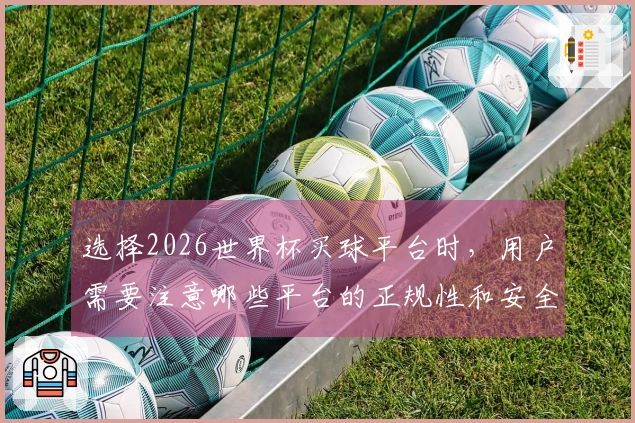 选择2026世界杯买球平台时，用户需要注意哪些平台的正规性和安全性？