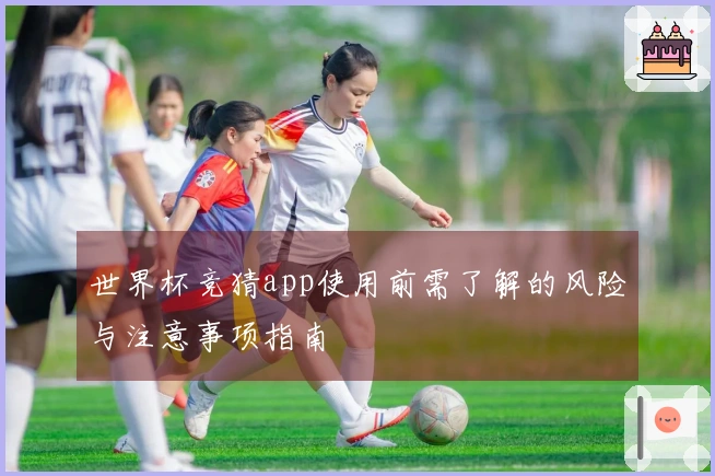 世界杯竞猜app使用前需了解的风险与注意事项指南